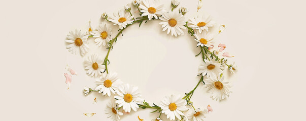 wreath of daisies