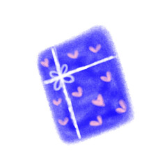 Blue yellow watercolor art