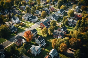 Suburb architecture outdoors building.