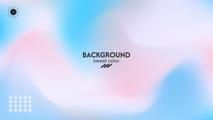 abstract wave background, gradient design background with pastel colors