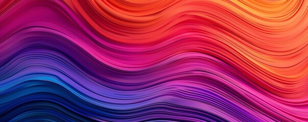 Vibrant Abstract Artwork with Dynamic Flowing Lines for Desktop Wallpaper