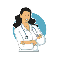 a young female doctor wanted to act