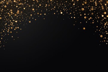 Hint of gold glitter dots backgrounds decoration fireworks.