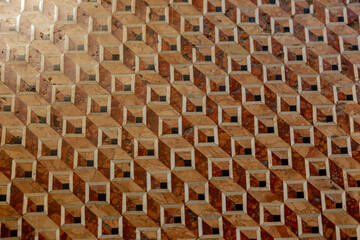 Mosaic on the floor of San Marco basilica in Venice