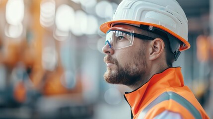 AIenhanced software for PPE management in construction stunning images showcasing digital solutions optimizing personal protective equipment usage through artificial intelligence f