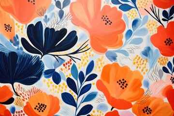 Pattern flower backgrounds abstract.
