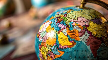 Obraz premium Comprehensive Analysis of the Countries of the World, Exploring Geopolitical, Economic, Cultural, and Environmental Aspects with Detailed Insights into Global Diversity and Dynamics