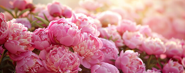 close up of pink flowers