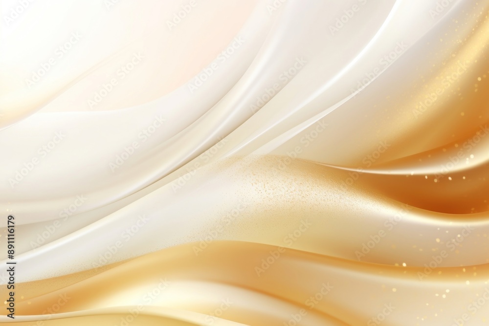 Wall mural gold and gradient white background backgrounds abstract simplicity.