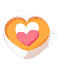 heart in a cup