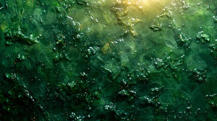 Obraz premium Glitzernder grüner und gelber Hintergrund mit texturierter Oberfläche