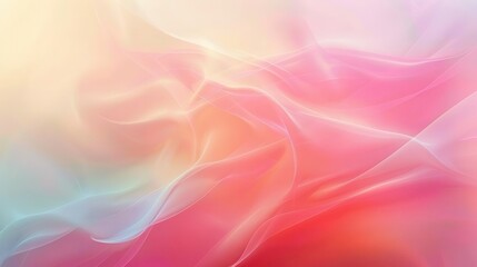 Obraz premium Pastel Coloe Abstract backdrop with soft flowing soft light pink, blue, and yellow. High solution 300dpi, Perfect for wall art collection, websit, and media decor