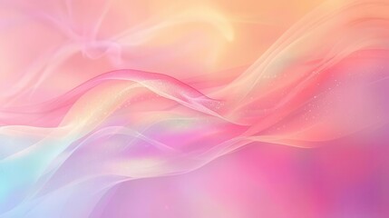 Abstract colorful background with soft, flowing lines and a dreamy, ethereal feel.