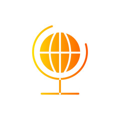 globe gradient icon