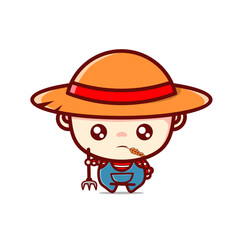 funny cartoon farmer