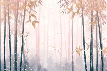 Bamboo forest backgrounds outdoors nature.