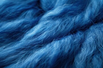 Obraz premium Soft and flowing blue feathers