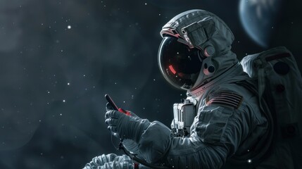 Fototapeta premium Astronaut in Space