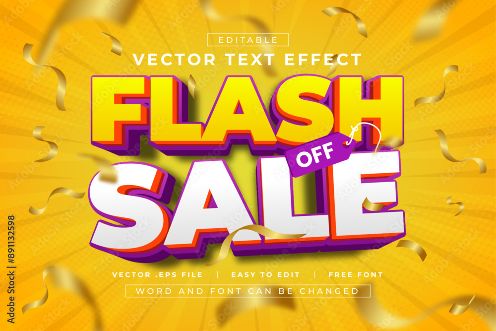 Sticker Editable 3d text effects Flash Sale