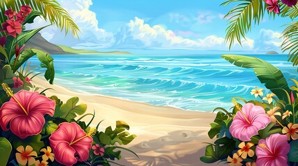 Tropical Beach Paradise