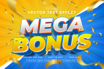 Mega Bonus 3D editable text effects
