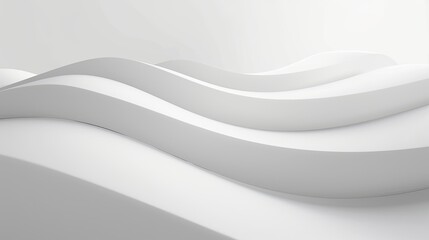 A pristine white background featuring a gentle gradient effect from top to bottom, ideal for minimalist designs.