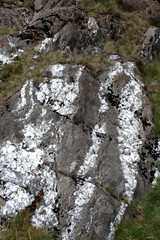 View from the Snowdon descent by the Miners' track - penny's pass - Llanberis - Wales - UK