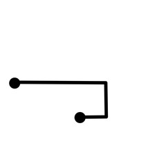 Pointing Line Vector