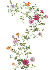 background with flowers