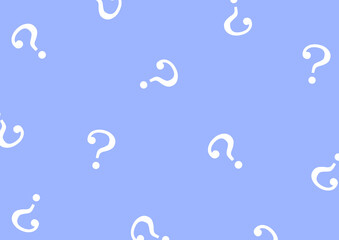 はてなマークの背景