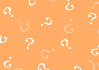 はてなマークの背景