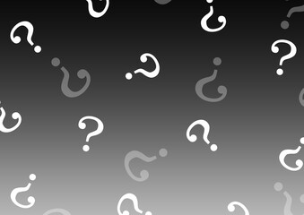 はてなマークの背景