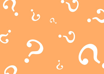 はてなマークの背景