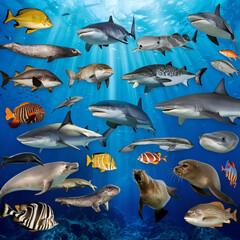 Majestic Creatures of the Ocean: A Glimpse into Marine Life