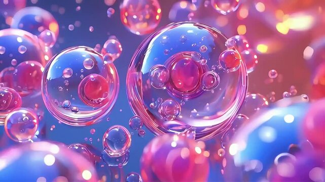 background with bubbles