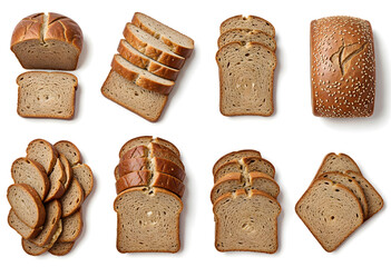 Rustic Bread Display