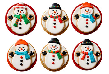 Festive Snowman Cookies
