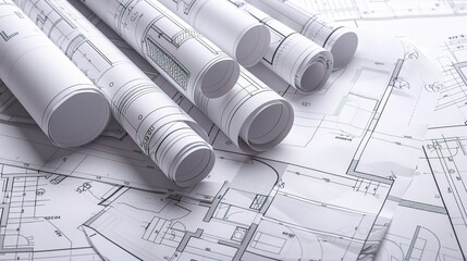 Detailed Technical Project Drawings: Illustrations for Engineering and Design Projects