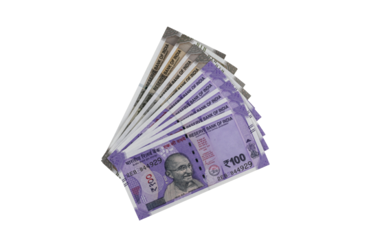Indian currency notes, 100 Rupees notes