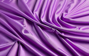 Obraz premium Pastel purple wrinkled fabric texture background