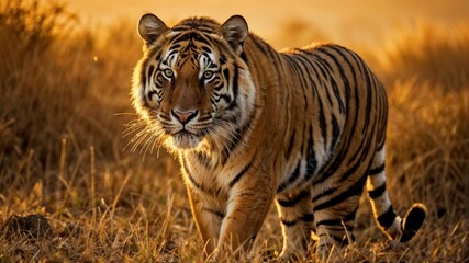 Naklejka premium tiger in the wild