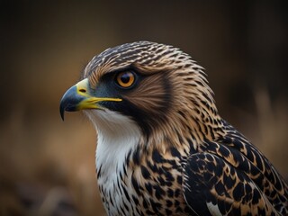Fototapeta premium Eagles are large, powerful birds of prey with keen eyesight, strong talons, and impressive flight capabilities, feeding on fish, small mammals, and other birds.