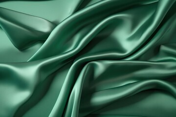 Obraz premium Satin green device grass.