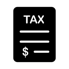 Tax Paid icon template