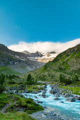 Serene Alpine Valley: Lush Meadows and Crystal-Clear Streams (Zemmgrund, AT)