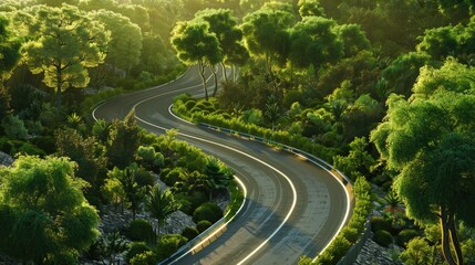 Landscaped Roadways