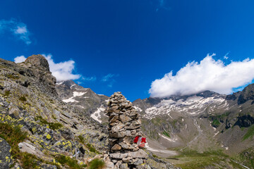Challenging Ascent: Rewarding Views of the Zillertal (Austria)