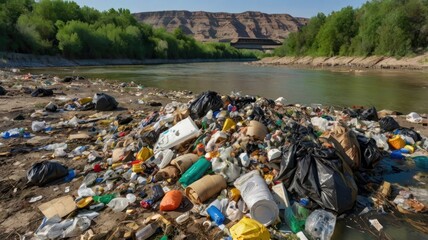 River garbage
