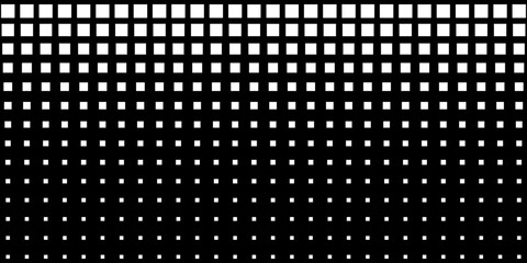 Square Vector Abstract Geometric Background. Halftone Square Pattern
