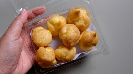 Cream puff , Profiterole or Choux Cream Recipe.